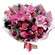 букет из роз и тюльпанов с лилией. Челябинск